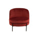 Fauteuil Rood Multiplex Rond 67 cm 67x71x66 cm-Fauteuils-J-Line