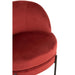 Fauteuil Rood Multiplex Rond 67 cm 67x71x66 cm-Fauteuils-J-Line