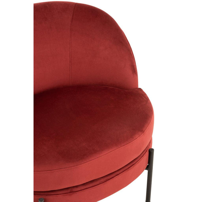 Fauteuil Rood Multiplex Rond 67 cm-Fauteuils-J-Line