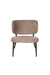 Fauteuil Sanne Bruinie Polyester Bruin 72x62 cm-Fauteuils-Creating Home
