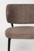 Fauteuil Sanne Bruinie Polyester Bruin 72x62 cm-Fauteuils-Creating Home