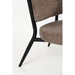 Fauteuil Sanne Bruinie Polyester Bruin 72x62 cm-Fauteuils-Creating Home