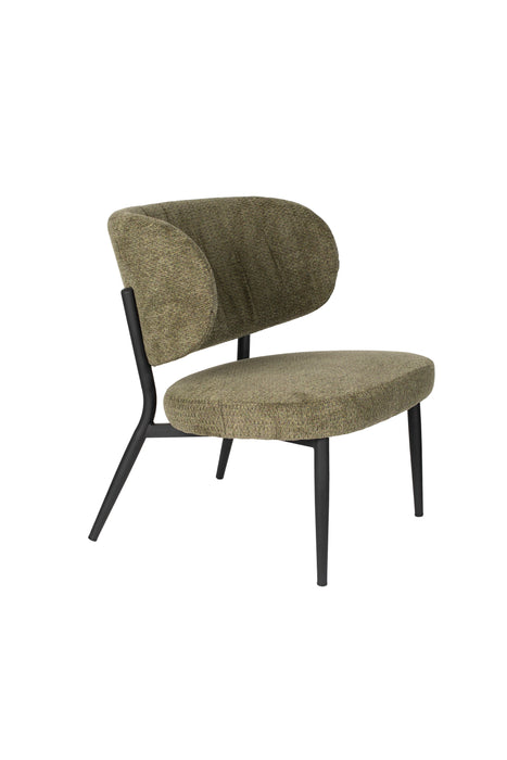 Fauteuil Sanne Polyester Groen 72x62 cm-Fauteuils-Creating Home