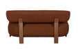 Fauteuil Robyn Sofa Polyester, Metaal Bruin, sfeerbeeld 2