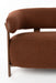 Fauteuil Robyn Sofa Polyester, Metaal Bruin, sfeerbeeld 6