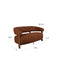 Fauteuil Robyn Sofa Polyester, Metaal Bruin, sfeerbeeld 9