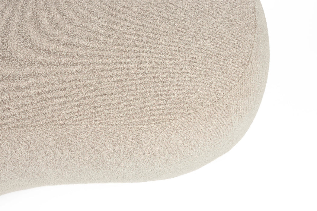 Fauteuil Sofa Noxx Polyester Beige 115x185 cm