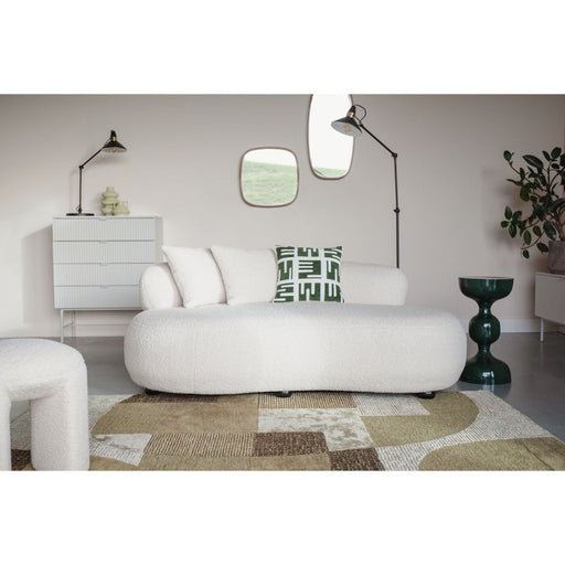 Fauteuil Sofa Noxx Polyester Wit 115x185 cm-Fauteuils-Creating Home