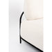 Fauteuil Sofa Polly Teddy Polyester Ivoor 71.5x125 cm-Fauteuils-Creating Home