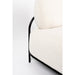 Fauteuil Sofa Polly Teddy Polyester Ivoor 71.5x125 cm-Fauteuils-Creating Home