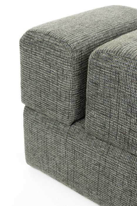 Fauteuil Staple Stool Polyester, MDF Groen, sfeerbeeld 5
