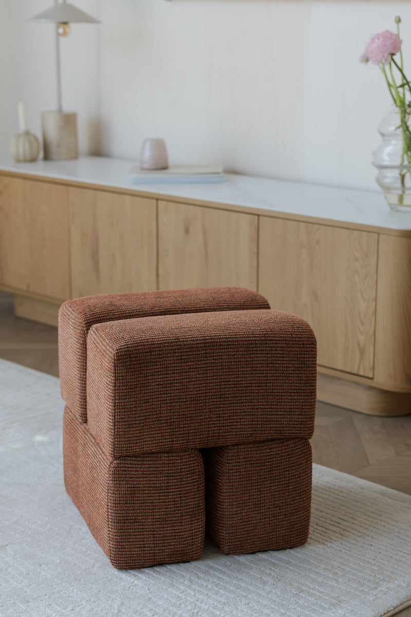 Fauteuil Staple Polyester Groen 40x40 cm-Krukken-Creating Home