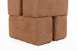 Fauteuil Staple Stool Polyester, MDF Terracotta, sfeerbeeld 2