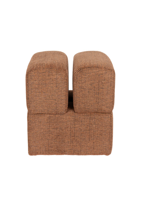 Fauteuil Staple Stool Polyester, MDF Terracotta, sfeerbeeld 5