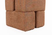 Fauteuil Staple Polyester Terracotta 40x40 cm-Krukken-Creating Home