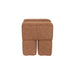 Fauteuil Staple Polyester Terracotta 40x40 cm-Krukken-Creating Home