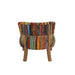 Fauteuil Stoel Chindi Hout/Textile Mix-Fauteuils-J-Line