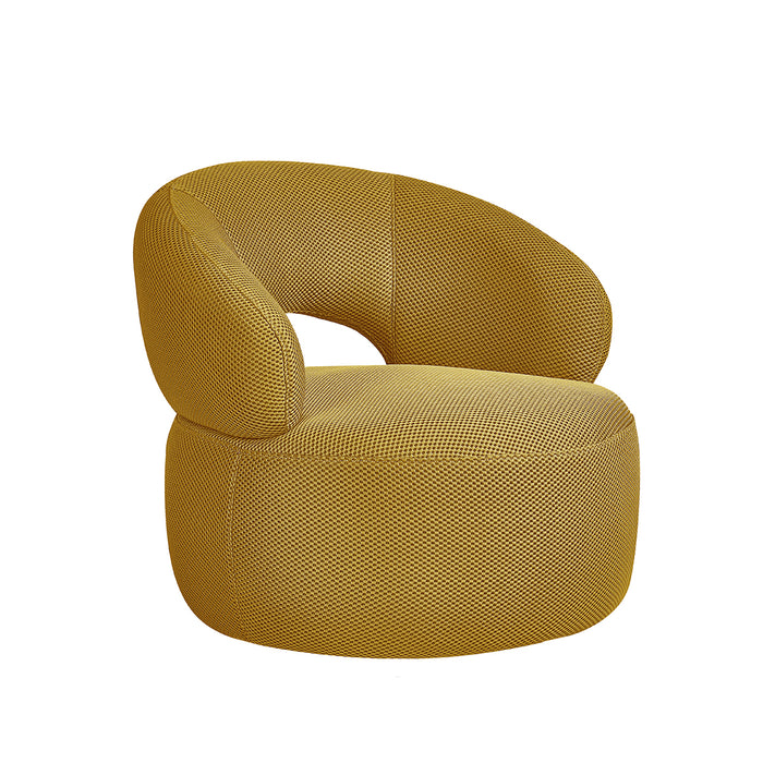 Fauteuil Suite Geweven Oker-Fauteuils-LABEL51