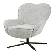 Fauteuil Sven Bisque Oasis Draaibaar 78 cm 78x86x84 cm-Fauteuils-Livingfurn