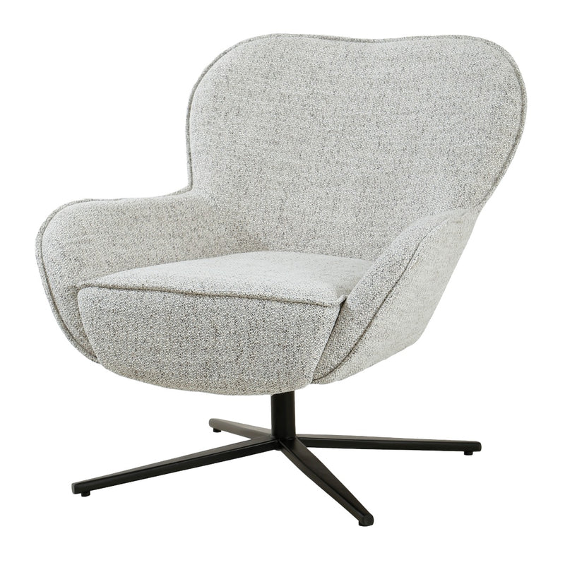 Fauteuil Sven Bisque Oasis Draaibaar 78 cm 78x86x84 cm-Fauteuils-Livingfurn