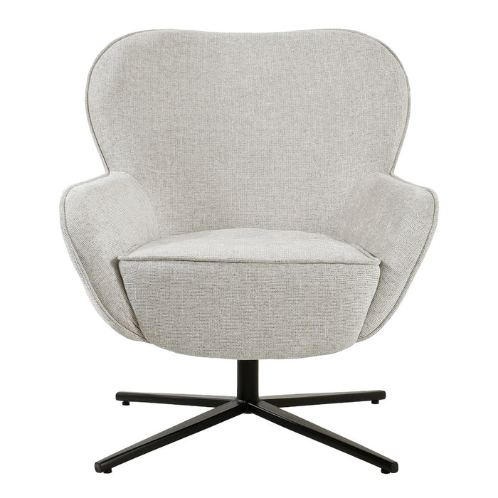 Fauteuil Sven Toffee Draaibaar 78 cm 78x86x84 cm-Fauteuils-Livingfurn