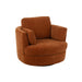 Fauteuil Swivel Poplar Hout | Foam Roest-Fauteuils-J-Line