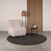 Fauteuil Take It Easy Boucle Naturel 84x104x94 cm-Fauteuils-LABEL51