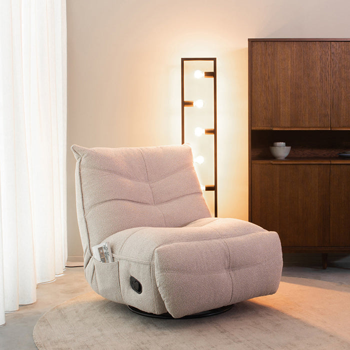 Fauteuil Take It Easy Boucle Naturel-Fauteuils-LABEL51