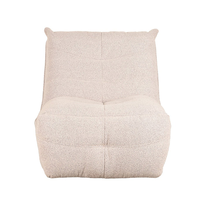 Fauteuil Take It Easy - Natural Bouclé | Draaibaar & Schommelbaar-Fauteuils-LABEL51