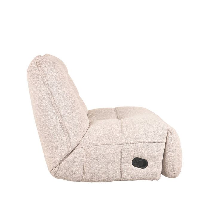 Fauteuil Take It Easy - Natural Bouclé | Draaibaar & Schommelbaar-Fauteuils-LABEL51