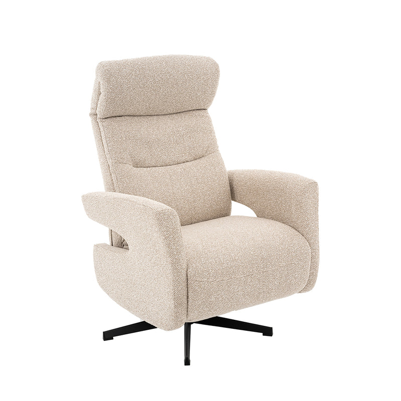 Fauteuil Tampere Naturel Boucle 2-Motorig 72x88x115 cm-Fauteuils-LABEL51