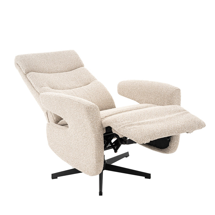 Fauteuil Tampere Naturel Boucle 2-Motorig 72x88x115 cm-Fauteuils-LABEL51
