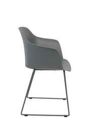 Fauteuil Tango Polypropyleen Grijs 54x58 cm-Fauteuils-Creating Home