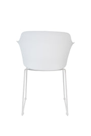Fauteuil Tango Polypropyleen Wit 54x58 cm-Fauteuils-Creating Home