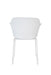 Fauteuil Tango Polypropyleen Wit 54x58 cm-Fauteuils-Creating Home