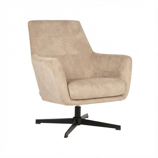 Fauteuil Toby Fluweel Beige-Fauteuils-LABEL51