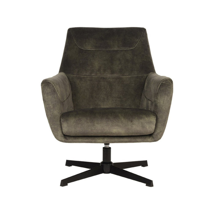 Fauteuil Toby - Hunter - Velours - Draaibaar-Fauteuils-LABEL51