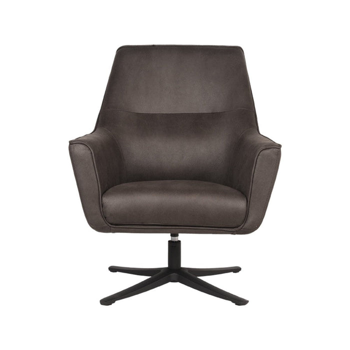 Fauteuil Tod - Antraciet - Microfiber-Fauteuils-LABEL51