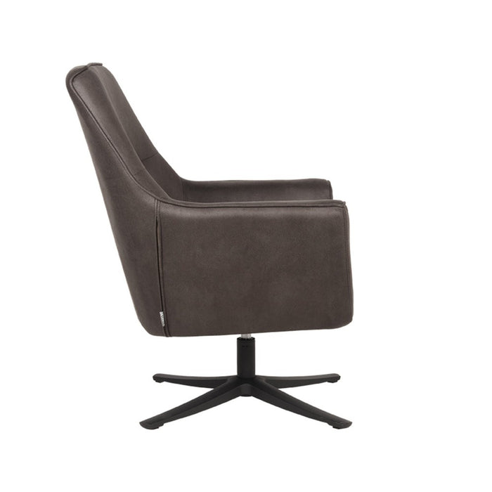 Fauteuil Tod - Antraciet - Microfiber-Fauteuils-LABEL51