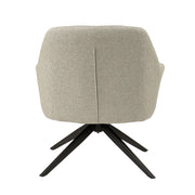 Fauteuil Tom Zand Draaibaar 74 cm 74x76x79 cm-Fauteuils-Livingfurn