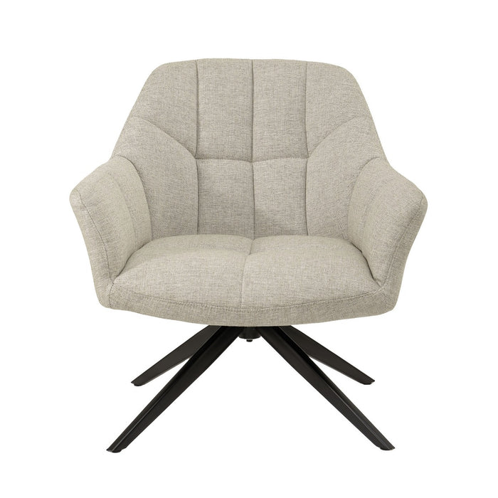Fauteuil Tom Zand Draaibaar 74 cm-Fauteuils-Livingfurn