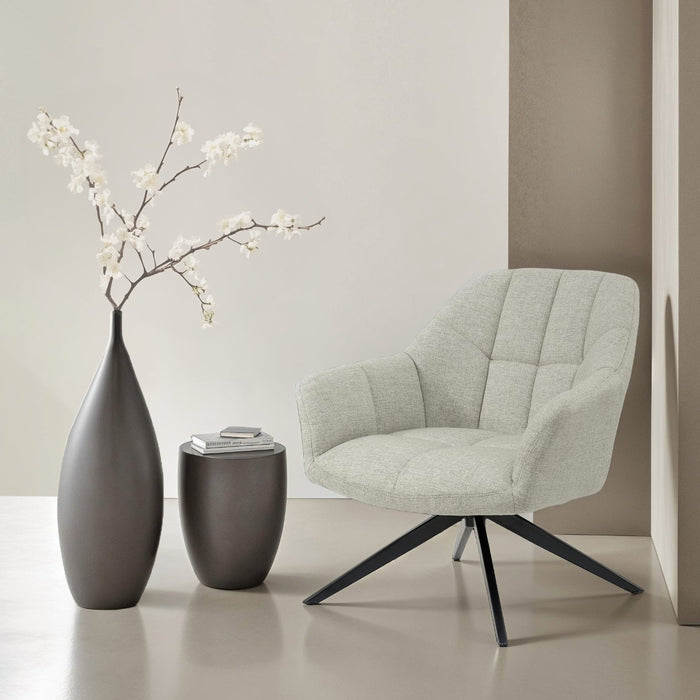 Fauteuil Tom Zand Draaibaar 74 cm-Fauteuils-Livingfurn