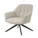 Fauteuil Tom Zand Draaibaar 74 cm-Fauteuils-Livingfurn