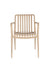 Fauteuil Tuinstoel Amae Polypropyleen Beige 57x53 cm-Fauteuils-Creating Home