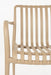 Fauteuil Tuinstoel Amae Polypropyleen Beige 57x53 cm-Fauteuils-Creating Home