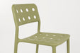 Fauteuil Tuinstoel Serra Polypropyleen Groen 53x45.5 cm-Fauteuils-Creating Home