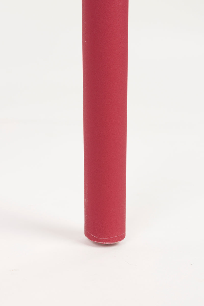Tuinstoel Serra Polypropyleen Rood 53x45.5 cm-Eetkamerstoelen-Creating Home