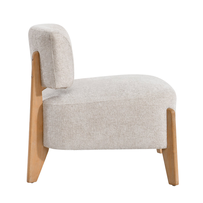 Fauteuil Vale Polyester Wit-Fauteuils-PTMD