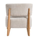 Fauteuil Vale Polyester Wit-Fauteuils-PTMD