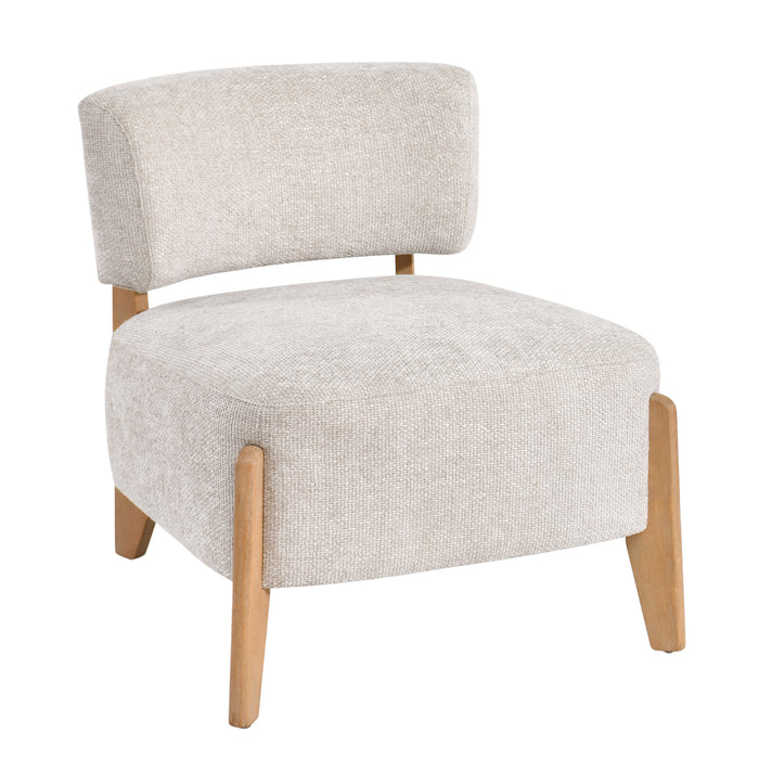 Fauteuil Vale Polyester Wit-Fauteuils-PTMD